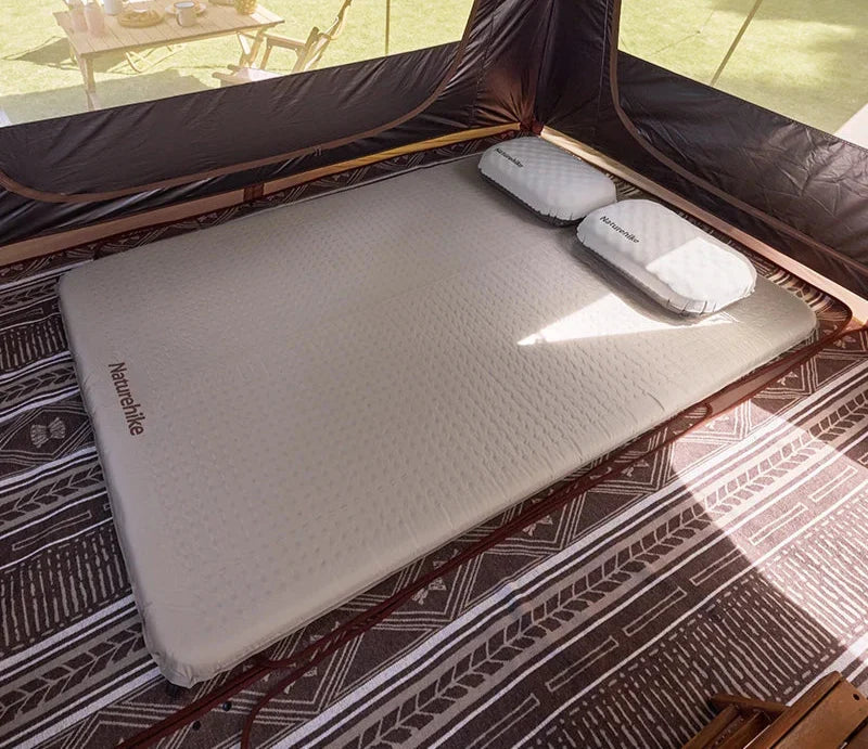 Self-Inflating Air Mattress 3cm Thick Folding Mat Khaki-1