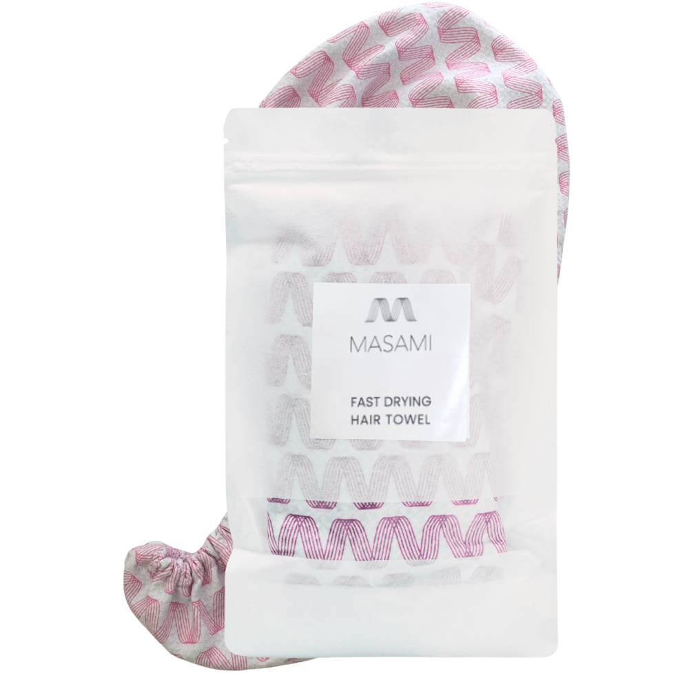 Fast Drying Hair Towel (Blush)-0