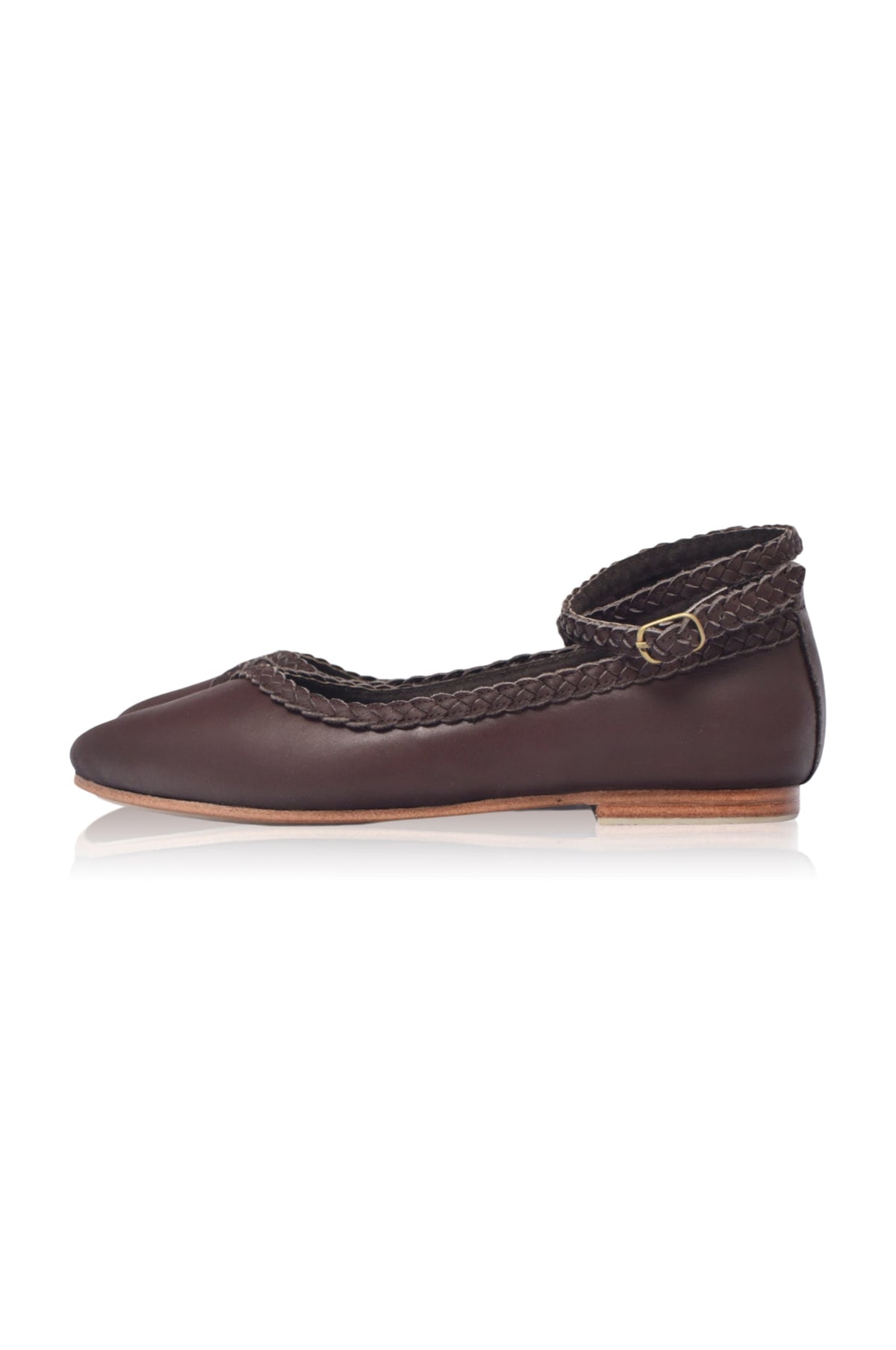 Soiree Braided Pointed Toe Flats