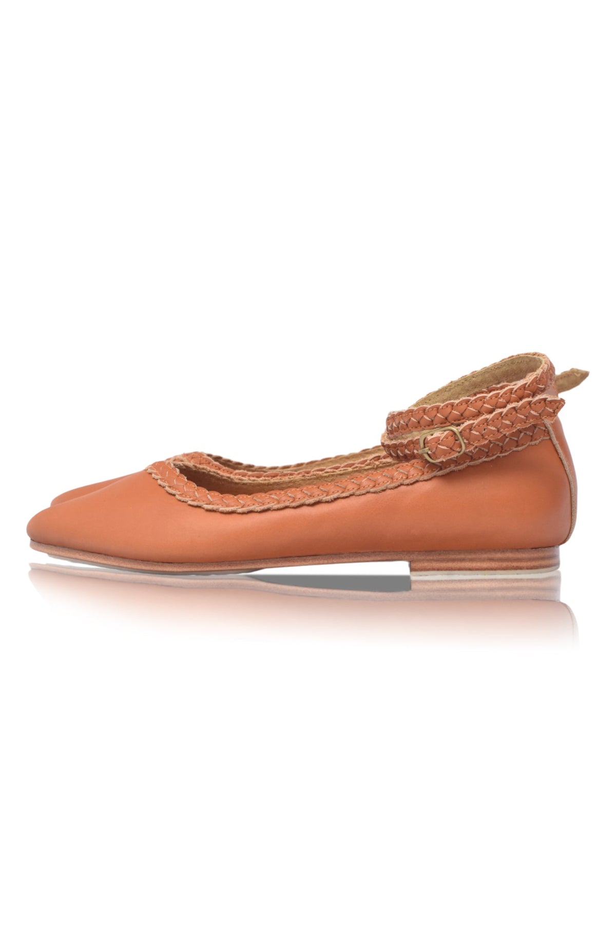 Soiree Braided Pointed Toe Flats