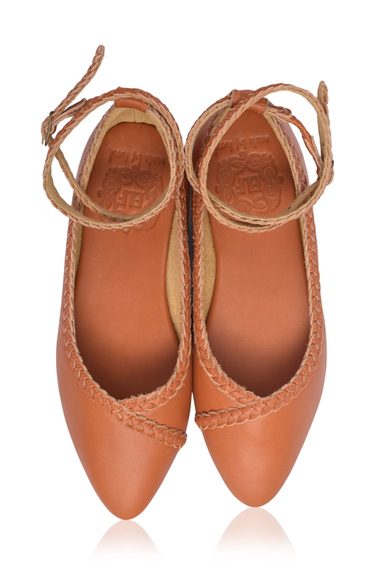 Soiree Braided Pointed Toe Flats