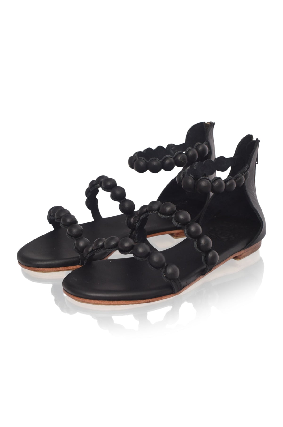 Sole Mio Leather Sandals