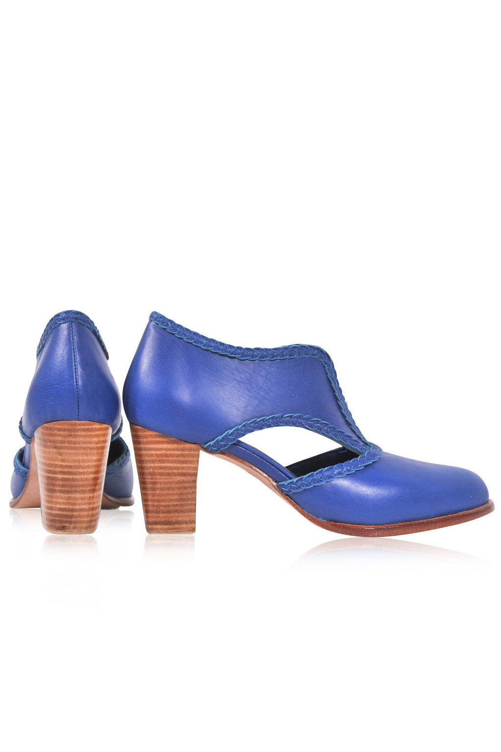 Spirit Walker Leather Heel Booties