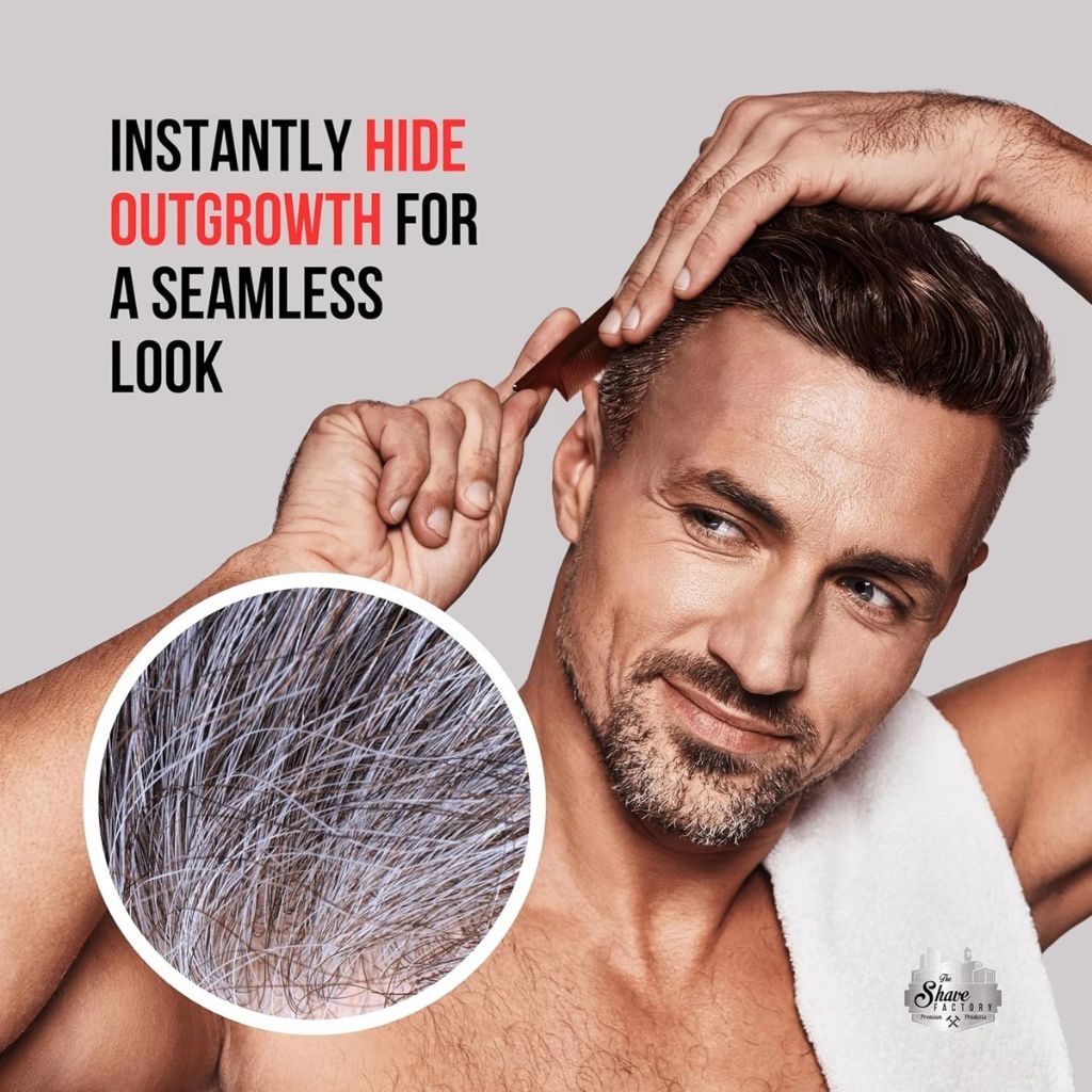The Shave Factory Hair Magic Retouch Root Concealer Black-1
