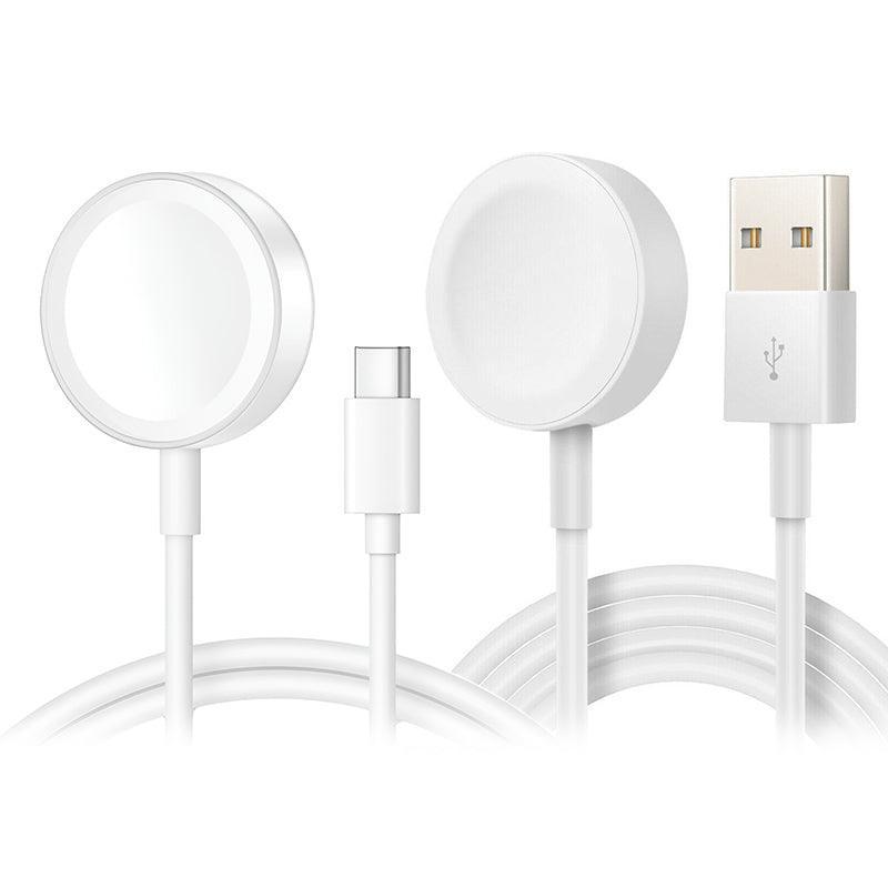 Apple Watch Iwatch Series 6/5/4/3/2/1 Magnetic Charger Usb / Type-C Charging Cable-1