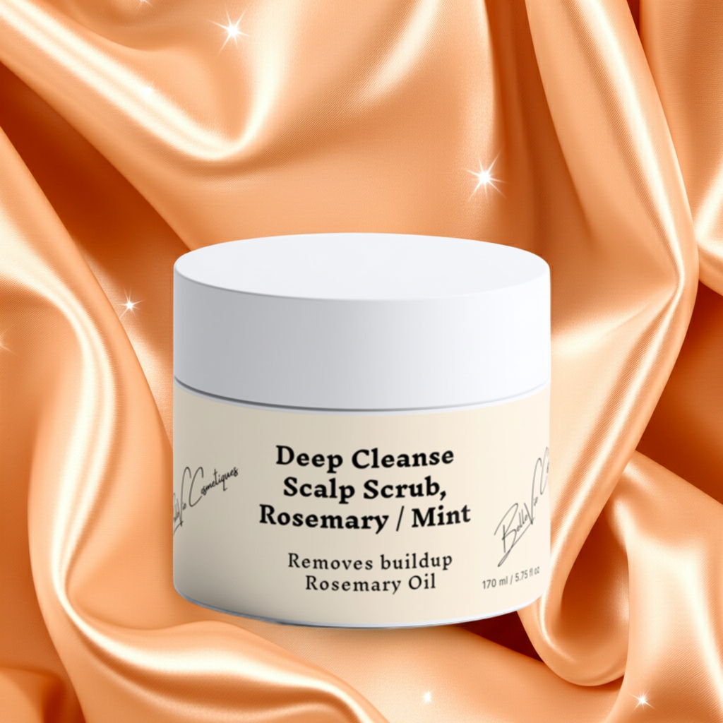 Deep Cleanse Scalp Scrub with Rosemary & Mint 170ml – Exfoliate, Refresh & Revitalize-2