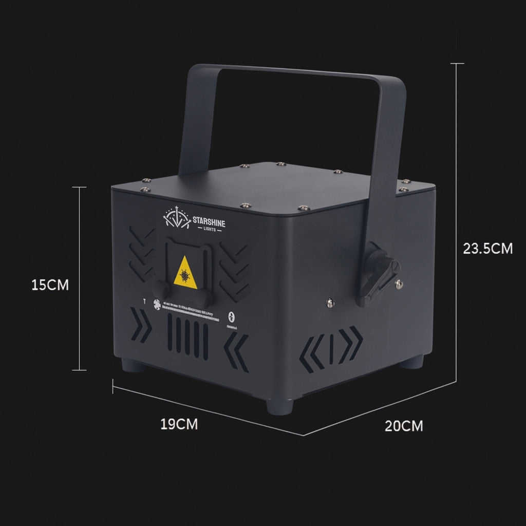 A13 3W 5W RGB Bluetooth Laser ELF APP-Controlled DJ Laser Lights