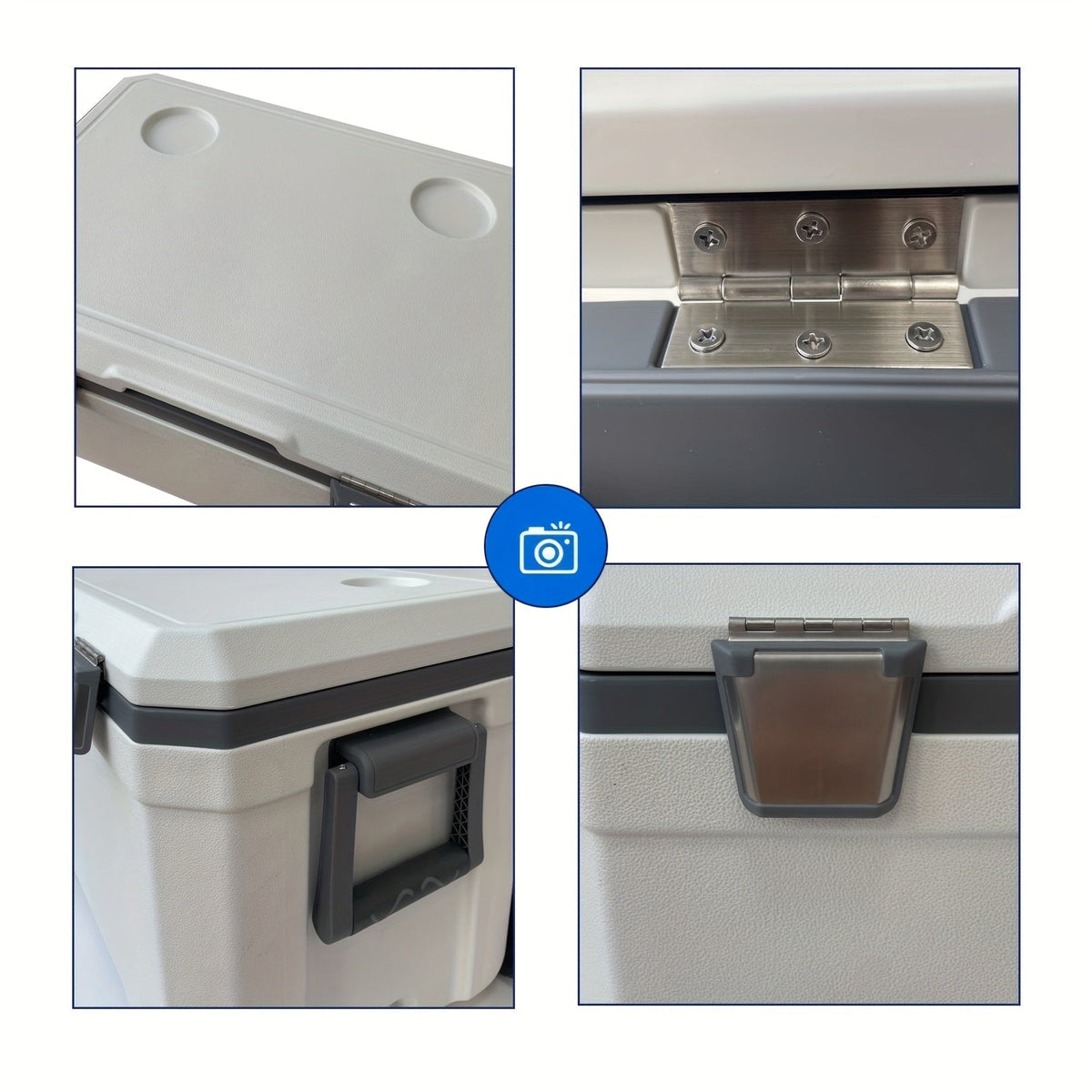 48 Quart Portable Camping Cooler Box-3
