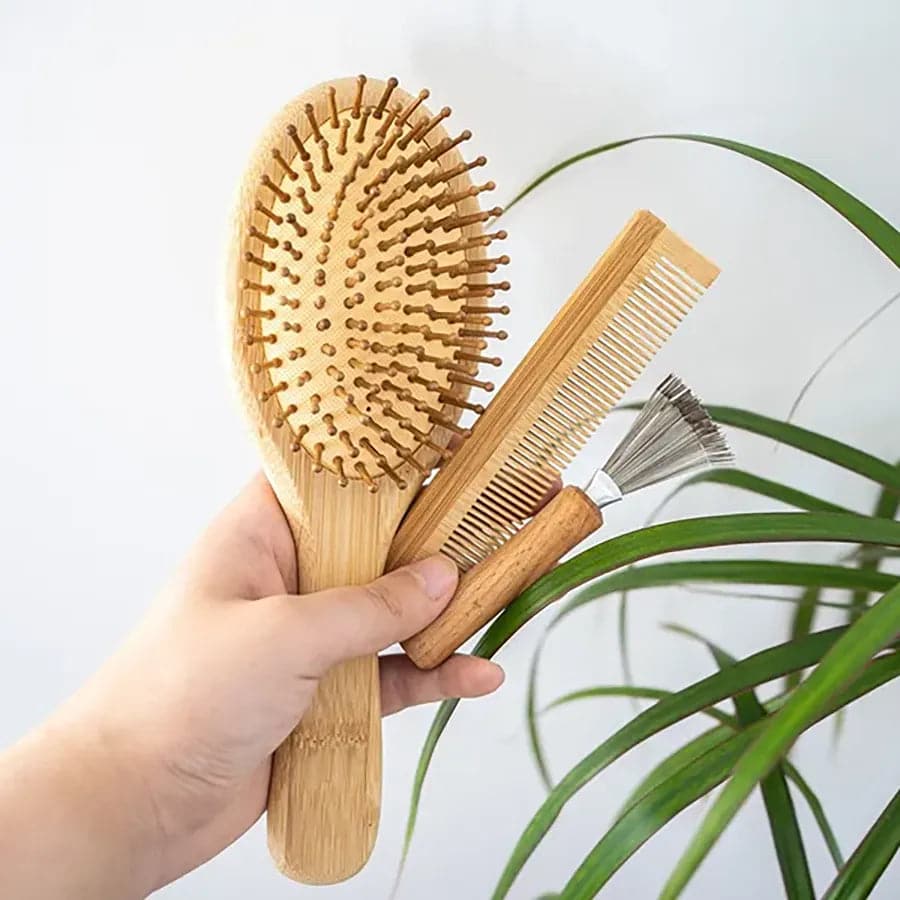 Flat Bamboo Comb-4