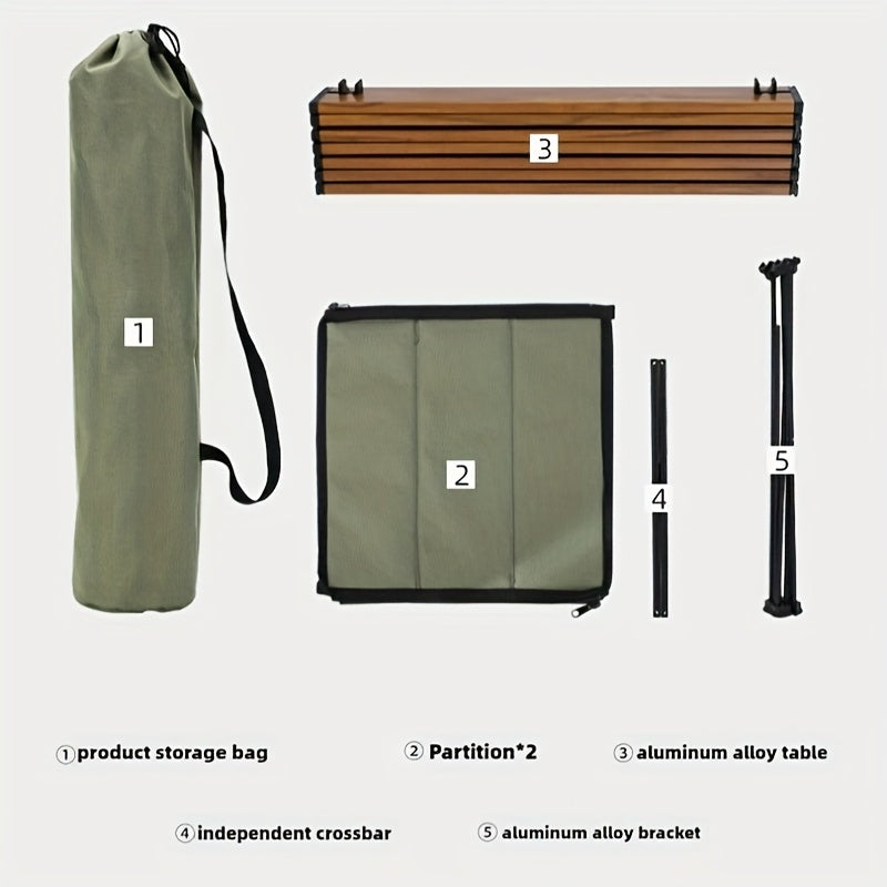 Storage Cabinet Table Camping-3