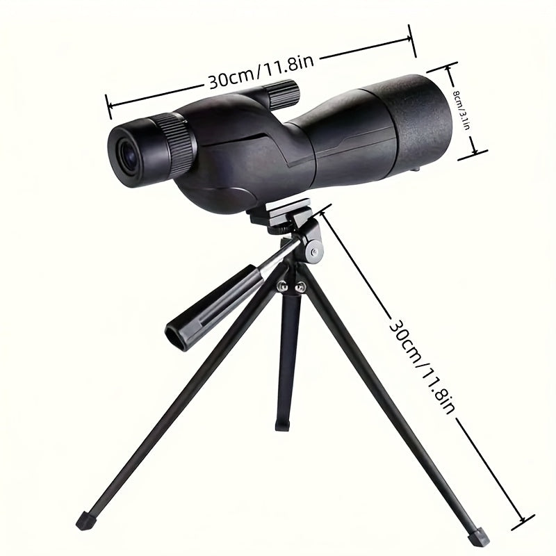 75x60 HD Spotting Scope with Tripod & Phone Mount-1