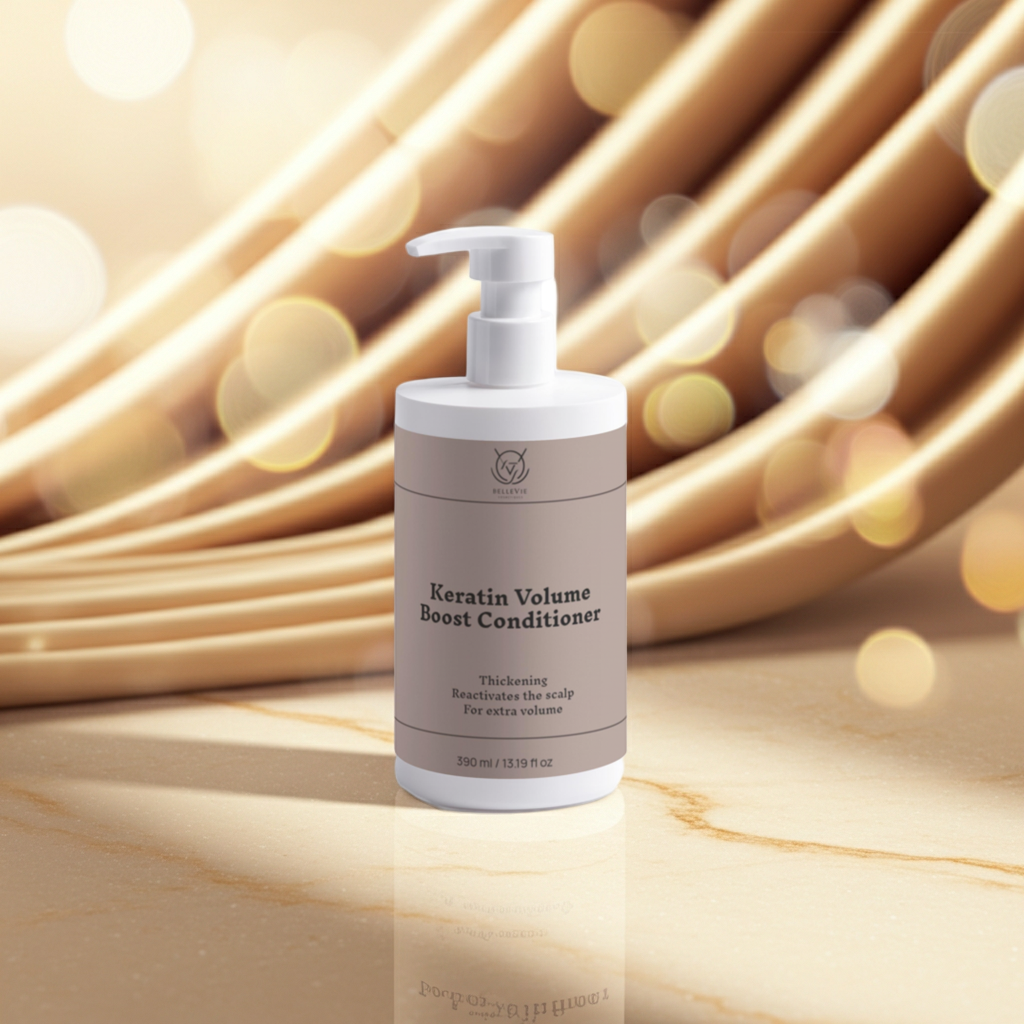 Keratin Volume Boost Conditioner 390ml – Nourish, Smooth & Amplify Volume-1