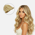 Dirty Blonde Highlights (5Q+22) Genius Weft Hair Extensions (50g - 100g)-0