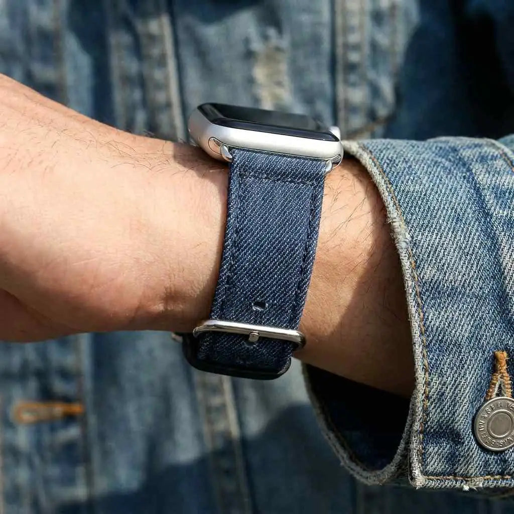 Denim Leather Strap-2
