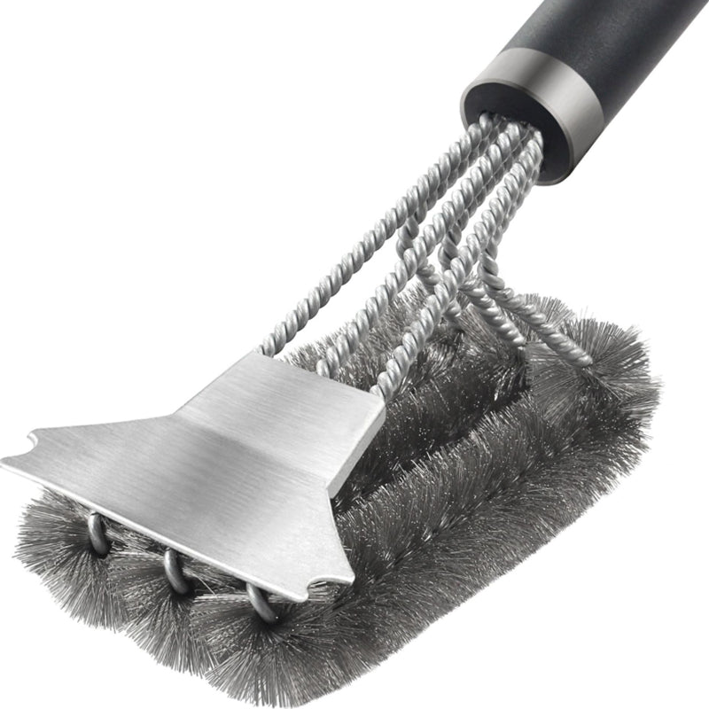 Stainless Steel Grill Brush-3