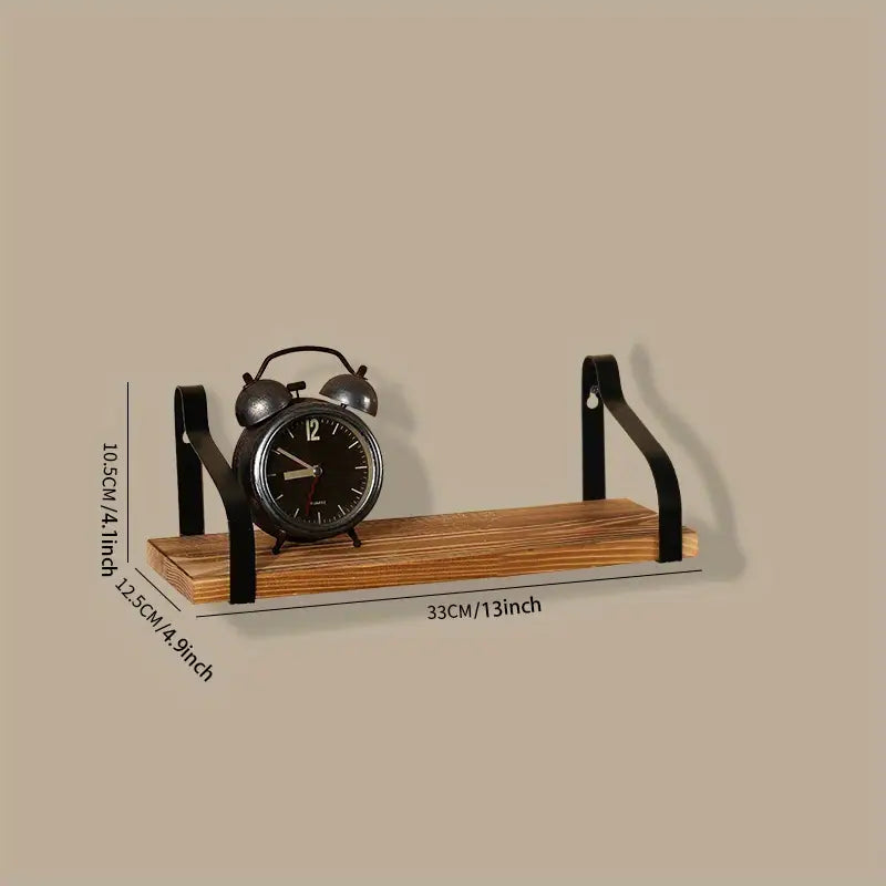 Bringing rustic charm to your walls with this exquisite floating shelf