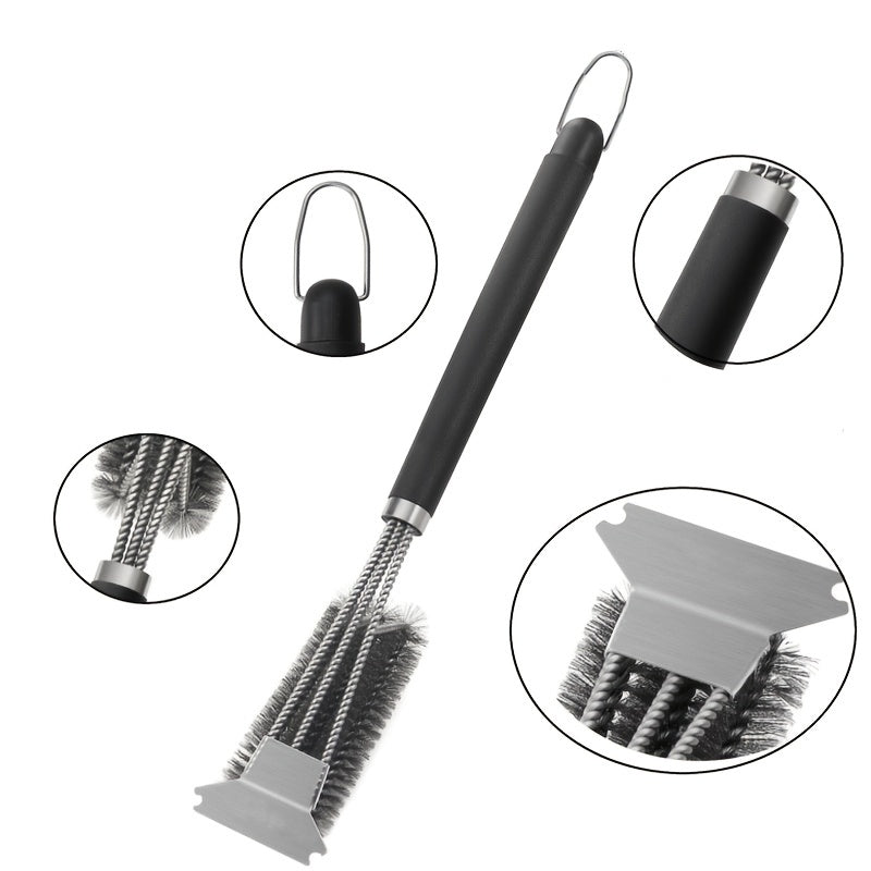 Stainless Steel Grill Brush-0