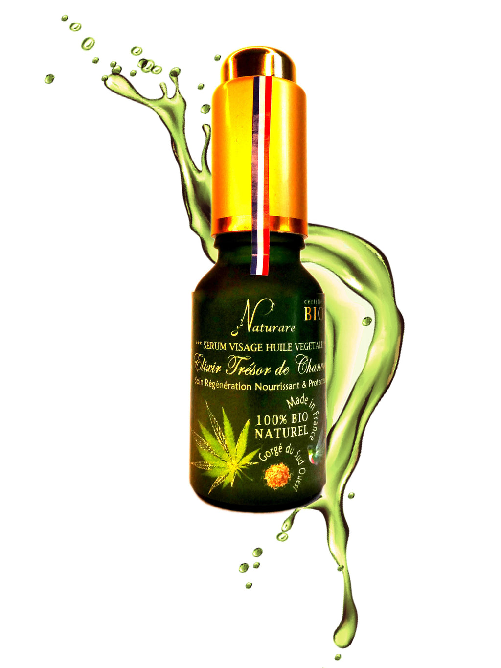 DROP - ORGANIC HEMP TREASURE ELIXIR - Vegetable Oil, Food Supplement