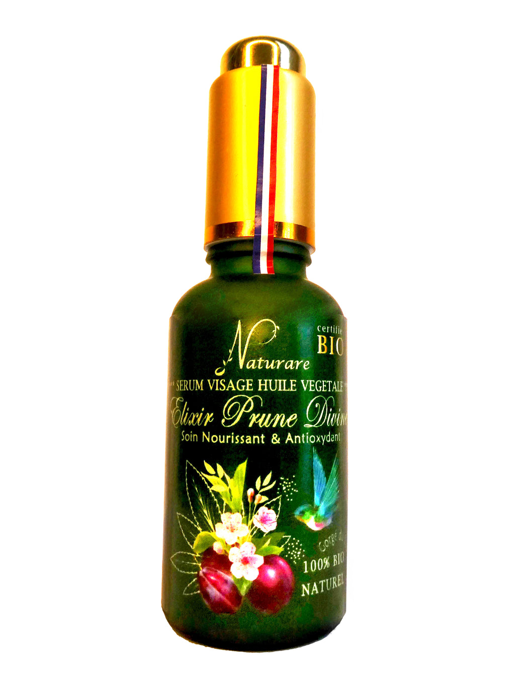 DROP - ORGANIC DIVINE PLUM ELIXIR - Vegetable Oil Serum, Food Supplement