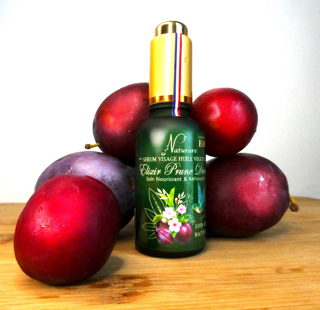 DROP - ORGANIC DIVINE PLUM ELIXIR - Vegetable Oil Serum, Food Supplement
