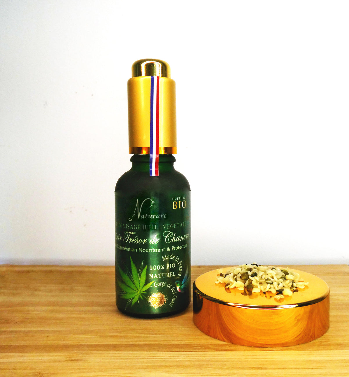 DROP - ORGANIC HEMP TREASURE ELIXIR - Vegetable Oil, Food Supplement
