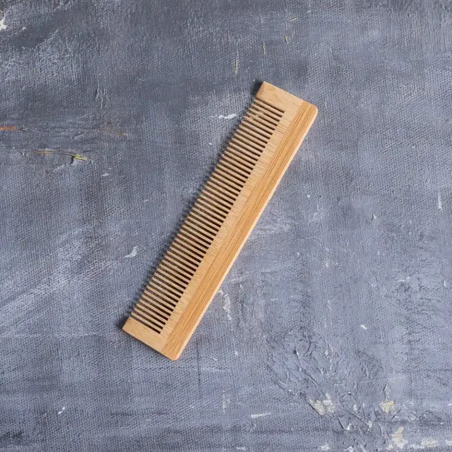 Flat Bamboo Comb-0