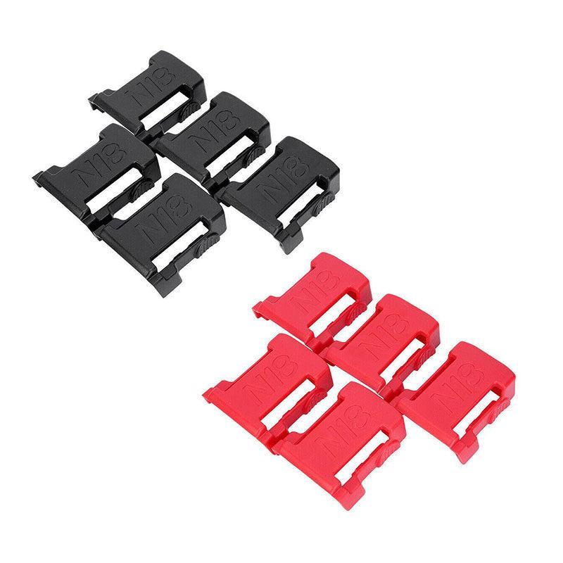 5Pcs Battery Mount Holder Stand For Milwaukee M18 18V Tool Battery Accessories-1