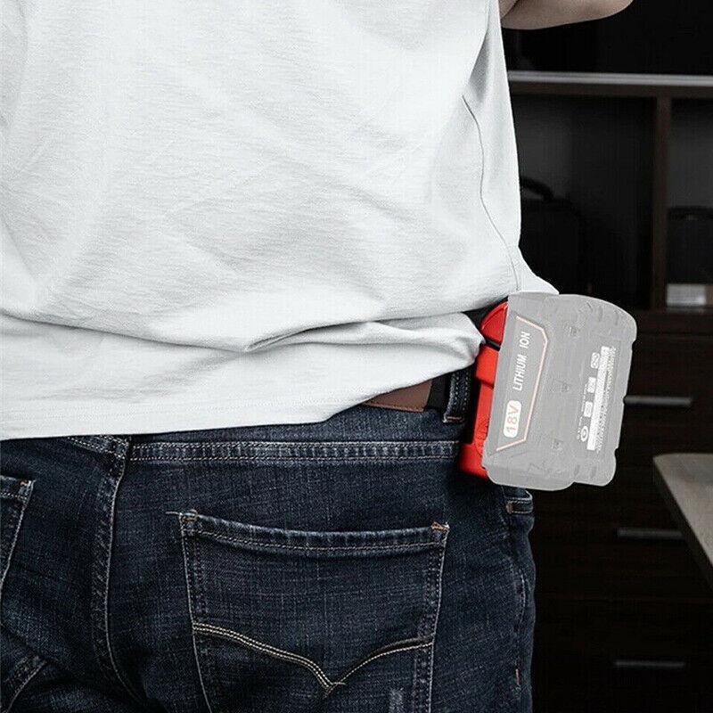 5Pcs Battery Mount Holder Stand For Milwaukee M18 18V Tool Battery Accessories-3
