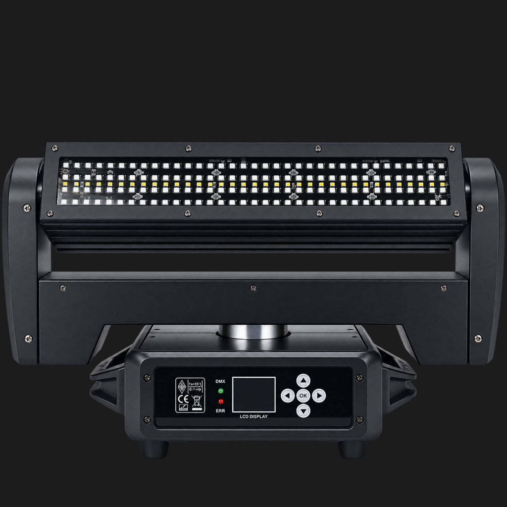 N6 Dual-Sided RGBW Beam Moving Head 6×40W with Pixel Control