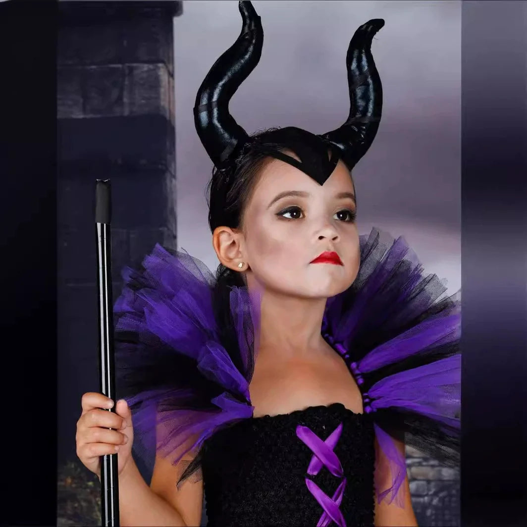 MyKids-USA® Halloween Sleeping Witch Costume Set Dress with Wand