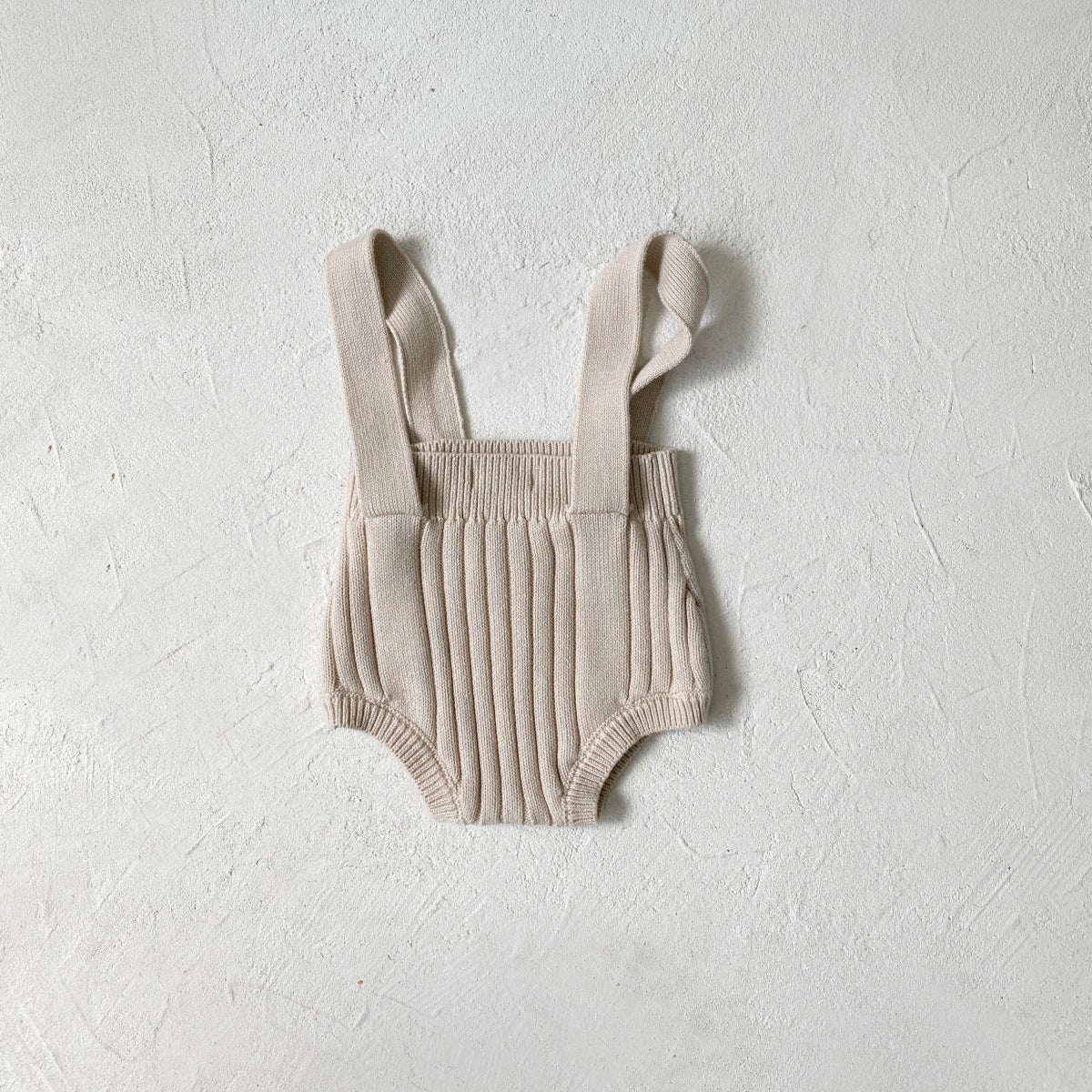 MyKids-USA® Baby Unisex Simple Solid Color Knitted Sleeveless Bodysuit
