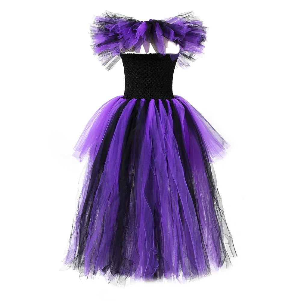 MyKids-USA® Halloween Sleeping Witch Costume Set Dress with Wand