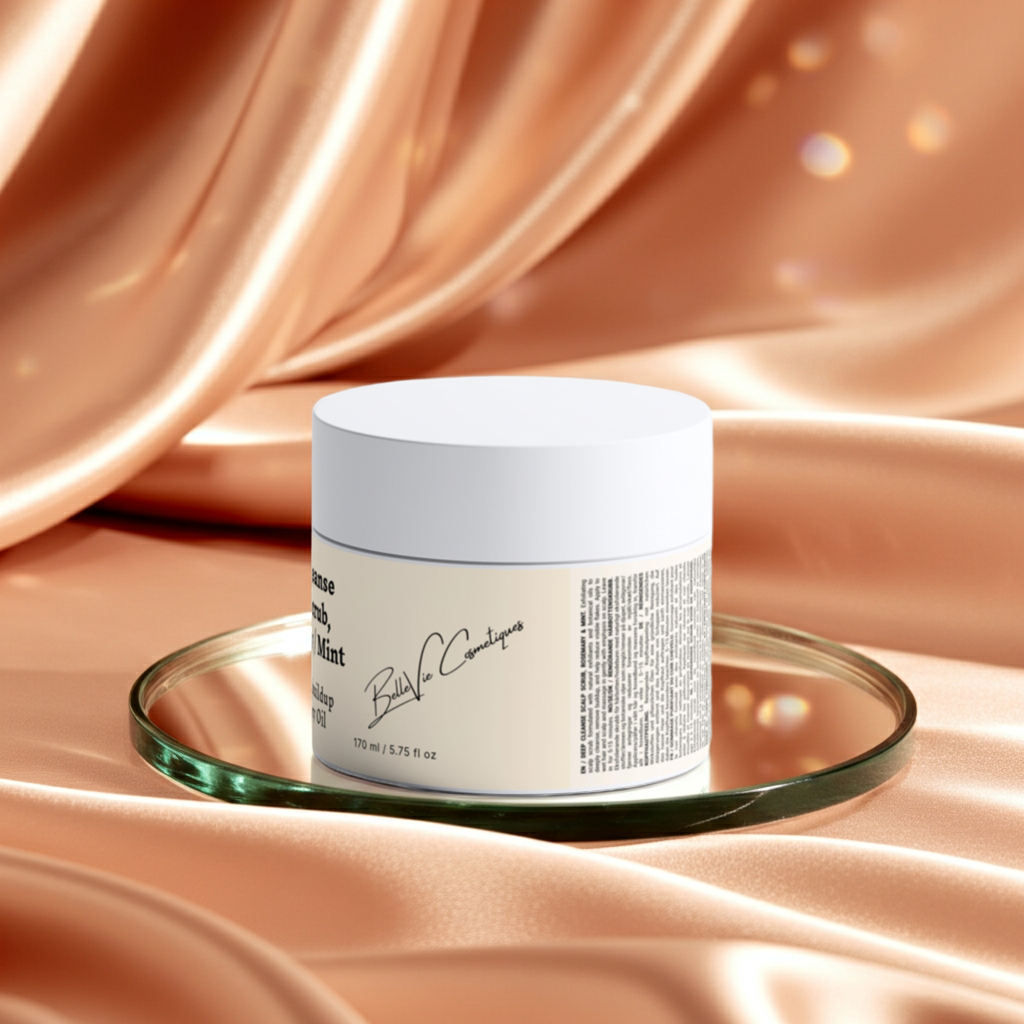 Deep Cleanse Scalp Scrub with Rosemary & Mint 170ml – Exfoliate, Refresh & Revitalize-4
