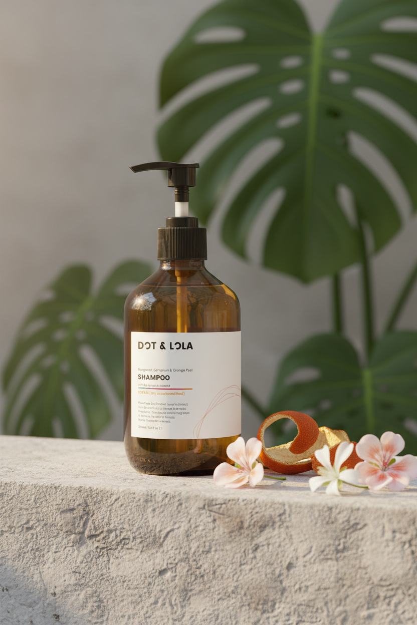 Plant-Based Repair Shampoo for Damaged or Coloured Hair-2