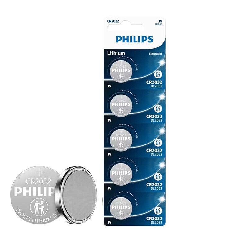 5-20Pcs Philips Cr1220 Cr1616 Cr1620 Cr1632 Cr2016 Cr2025 Cr2032 Button Battery-2