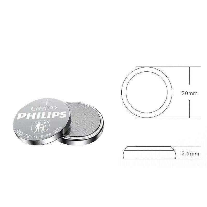 5-20Pcs Philips Cr1220 Cr1616 Cr1620 Cr1632 Cr2016 Cr2025 Cr2032 Button Battery-4