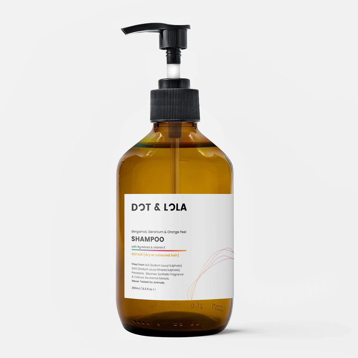 Plant-Based Repair Shampoo for Damaged or Coloured Hair-3