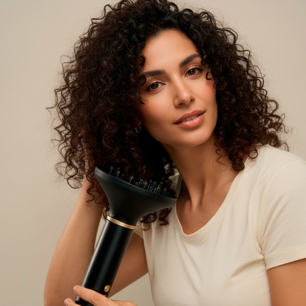 Ionic Multifunctional Air Dryer and Styler Brush with Coanda Technology and 7 Accessories Wavify InnovaGoods-8