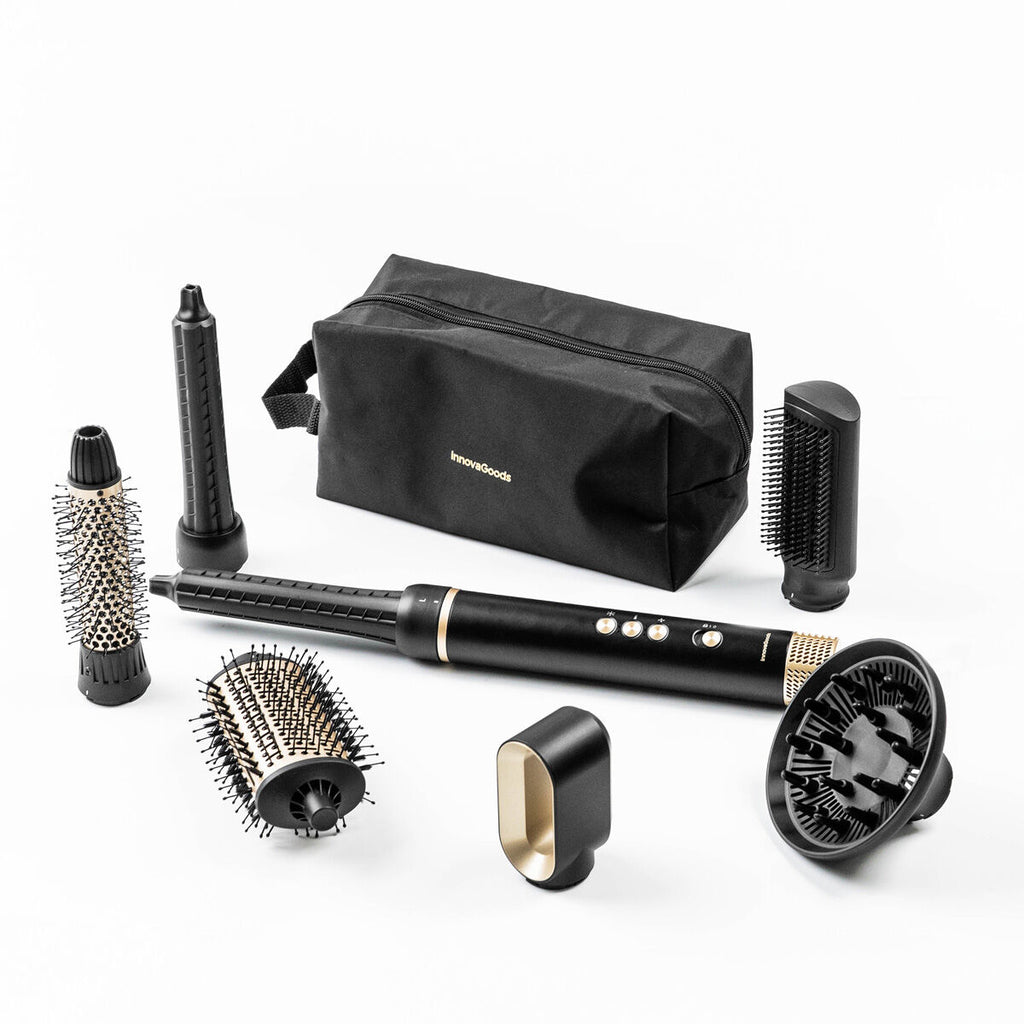 Ionic Multifunctional Air Dryer and Styler Brush with Coanda Technology and 7 Accessories Wavify InnovaGoods-3