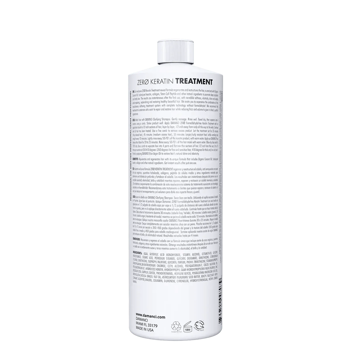 ZerØ Keratin Treatment, Formaldehyde-Free Keratin-2
